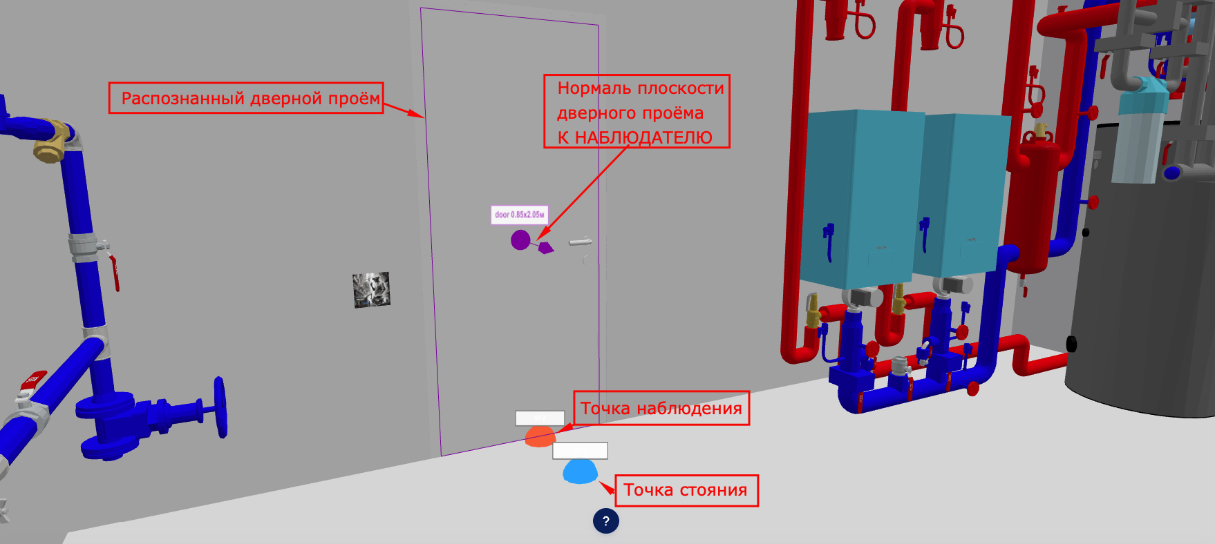 Пример двери для задания point_1 и point_2